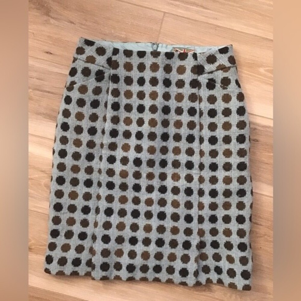 Boden British Tweed by Moon Wool,Skirt 6L